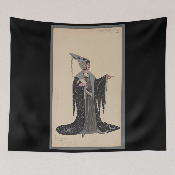 Item preview, Vintage Astrologer Poster designed and sold by MagicStrawberry.