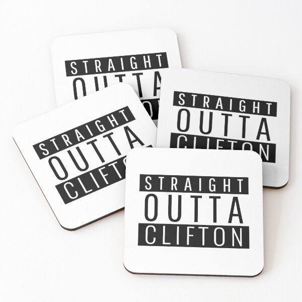 Item preview, Straight Outta Clifton New Jersey  designed and sold by Teelogic.