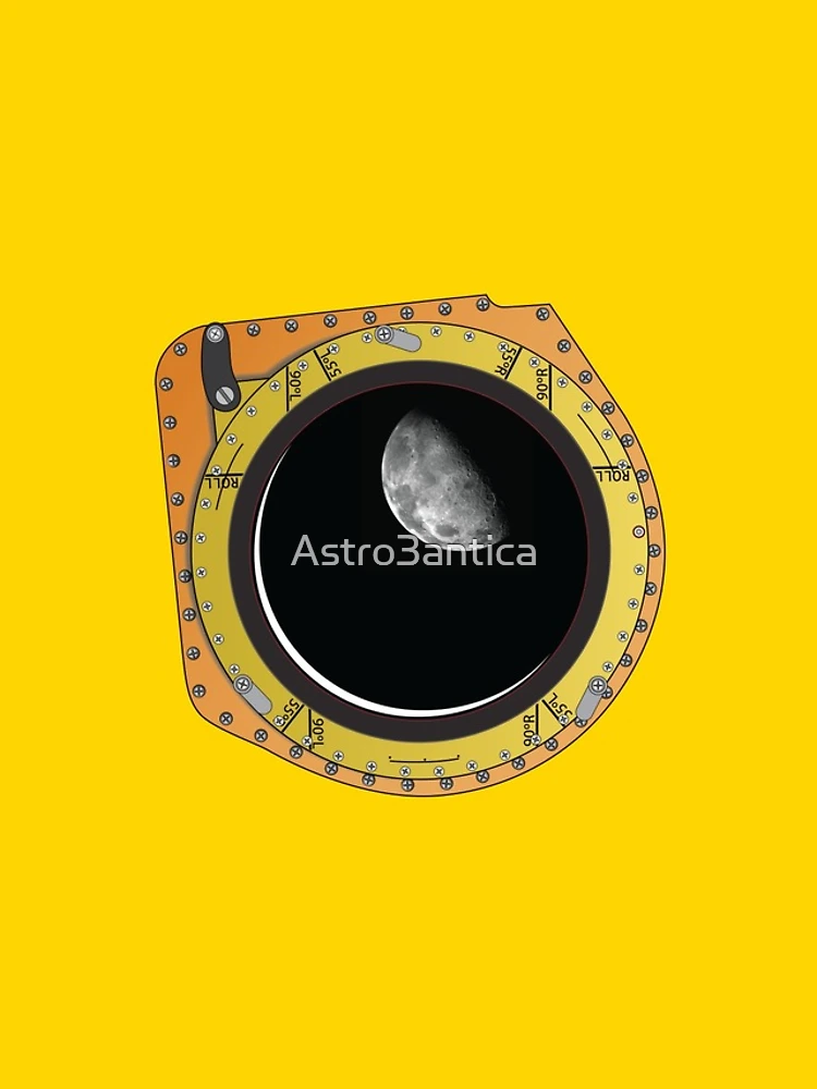 Thumbnail 4 of 4, iPhone Case, Apollo Command Module Window designed and sold by Astro3antica.