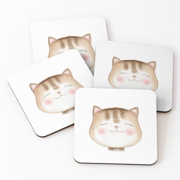 Item preview, Smiley Cat designed and sold by bigbearandbird.