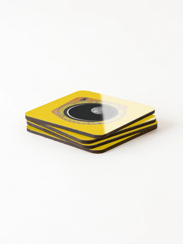 Thumbnail 4 of 5, Coasters (Set of 4), Apollo Command Module Window designed and sold by Astro3antica.