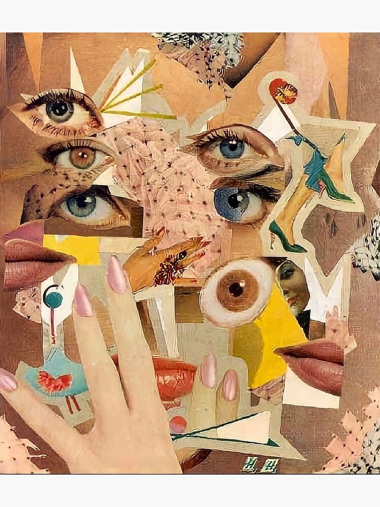 Untitled By Hannah Hoch Poster For Sale By Engiel Redbubble   Flat,750x,075,f Pad,750x1000,f8f8f8 