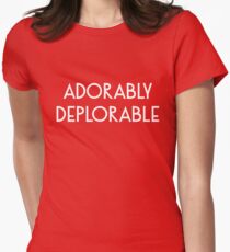Adorably Deplorable Women's Fitted T-Shirt
