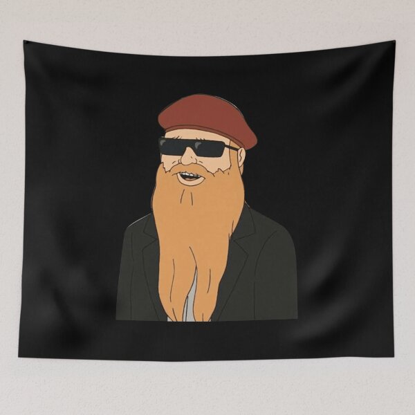 Item preview, Dusty Hill || Cute designed and sold by shopTMMAC.
