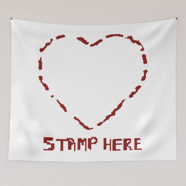 Item preview, Papers Please Jorji stamp here love editin designed and sold by DeclaDoylen.