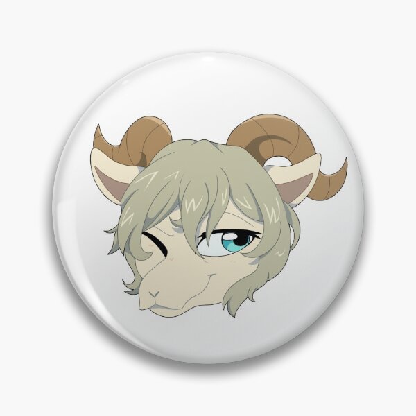 Item preview, Beastars Pina Sticker/Pin designed and sold by SpoonfulOfSuga-.