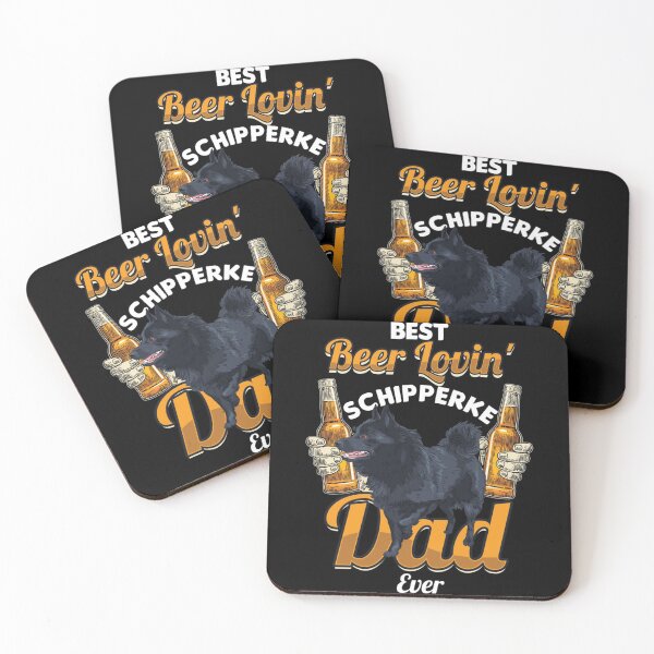 Item preview, Schipperke Dog Dad Beer Lover Pet Animal Dog Breed Puppies  designed and sold by DaiShop.