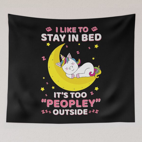 Item preview, Sleeping Unicorn on the Moon designed and sold by MagicStrawberry.
