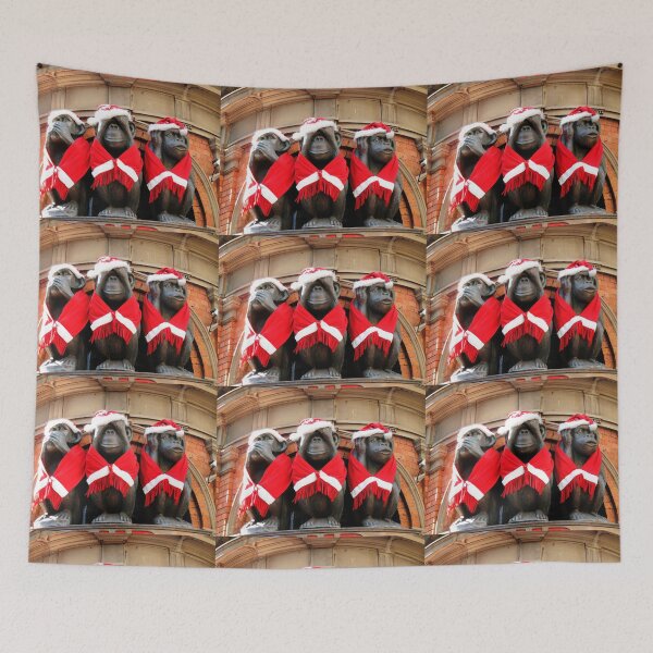 Item preview, Wise Christmas Monkeys designed and sold by Blackadder Photography.