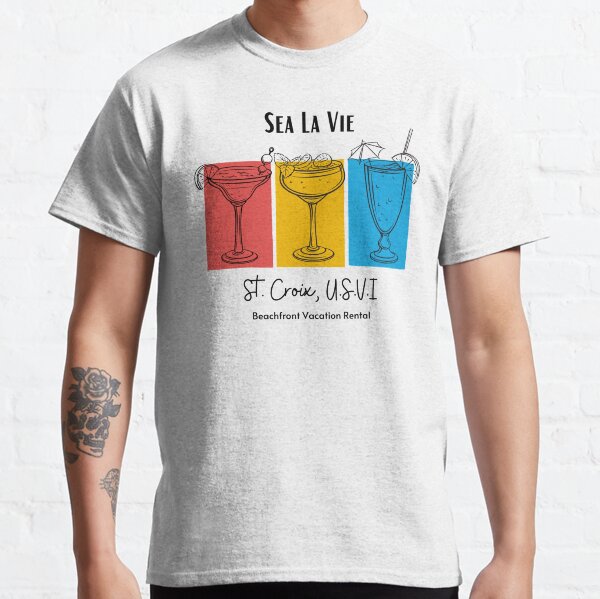 Sea La Vie Tropical Drinks Classic T-Shirt