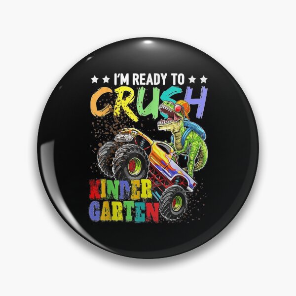 Item preview, Kindergarten Dinosaur Monster Truck Back to School Boys Gift  designed and sold by FidelmaShop.
