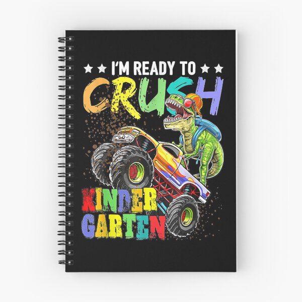 Item preview, Kindergarten Dinosaur Monster Truck Back to School Boys Gift  designed and sold by FidelmaShop.