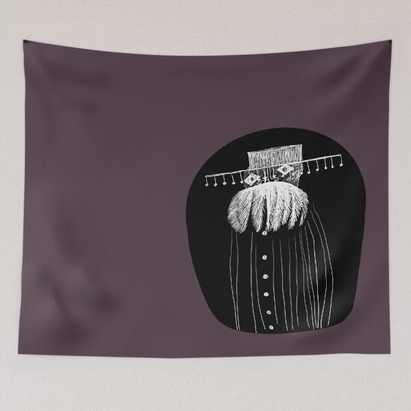 Item preview, Old Gunman Cool Unique Mexican Black Illustration by Ungomario designed and sold by ungomario.