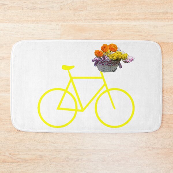 Item preview, Yellow summer bicycle/Digital art/Mixed media designed and sold by VeenaNair23.