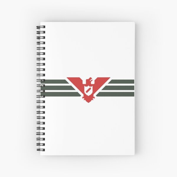 Ezic Star HD - Papers, Please | Spiral Notebook