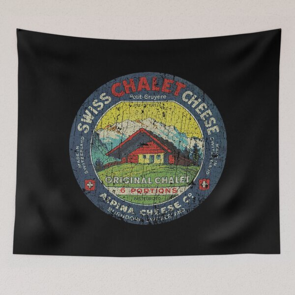 Item preview, Cheese T-ShirtChalet Petit Gruyere 1959  designed and sold by RutGulli.