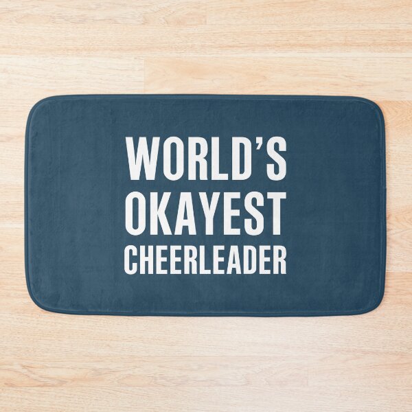 Item preview, Worlds Okayest Cheerleader designed and sold by CeciLop.