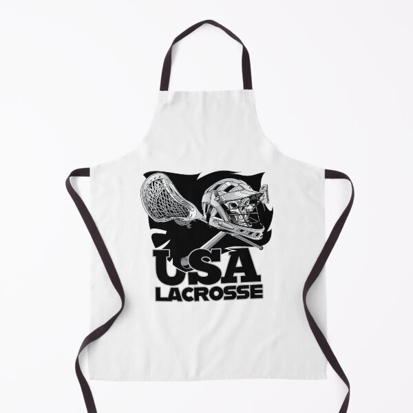 Item preview, Lacrosse USA American Flag Sportswear Skull Gear Design designed and sold by Rakuten Mallor.