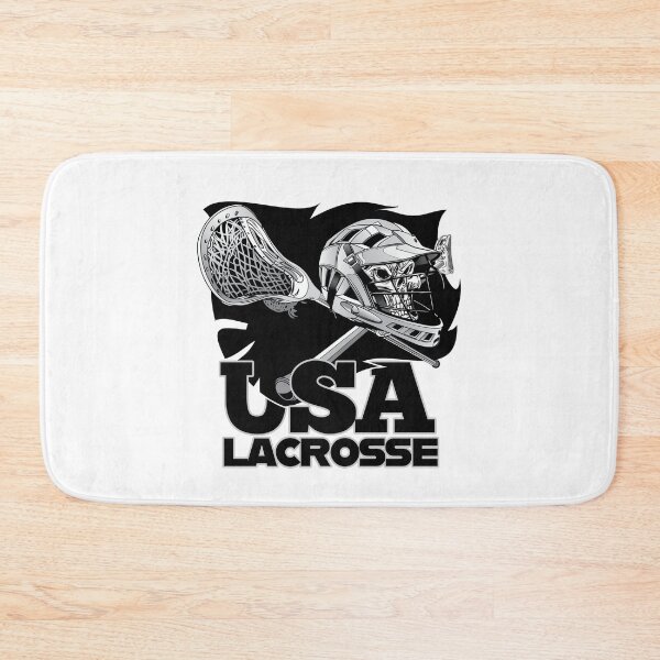 Item preview, Lacrosse USA American Flag Sportswear Skull Gear Design designed and sold by Rakuten Mallor.