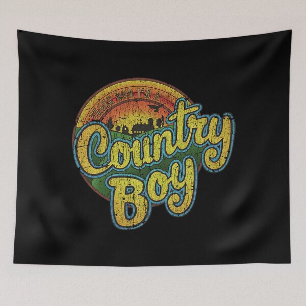 Item preview, Country Boy T-ShirtThank God I'm a Country Boy 1980 designed and sold by RutGulli.