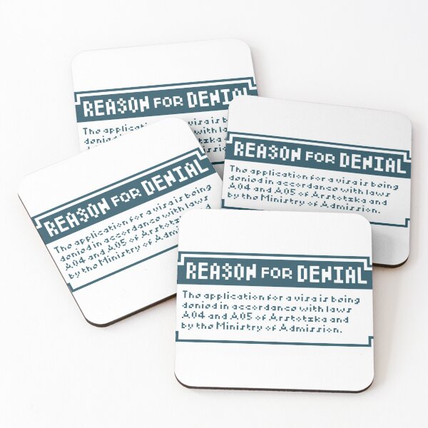 Item preview, Reason for denial designed and sold by DeclaDoylen.