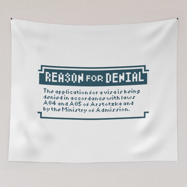 Item preview, Reason for denial designed and sold by DeclaDoylen.