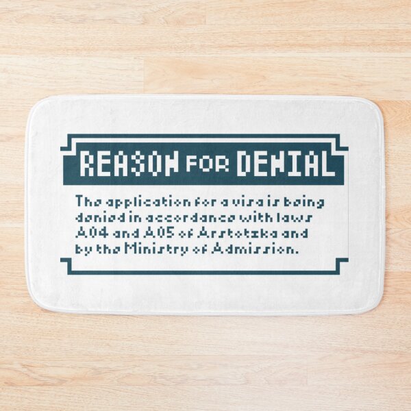 Item preview, Reason for denial designed and sold by DeclaDoylen.