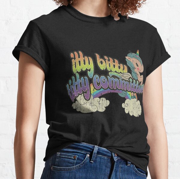  Itty Bitty Titty Committee Gift Women Small Boobs IBTC Raglan  Baseball Tee : Clothing, Shoes & Jewelry