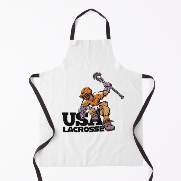 Item preview, Lacrosse USA American Flag Sportswear Vector Lacrosse Player Design designed and sold by Rakuten Mallor.