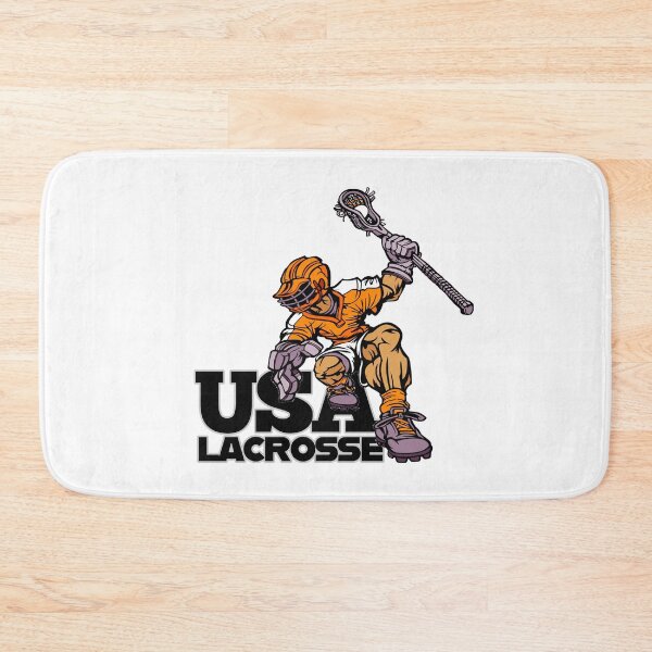 Item preview, Lacrosse USA American Flag Sportswear Vector Lacrosse Player Design designed and sold by Rakuten Mallor.