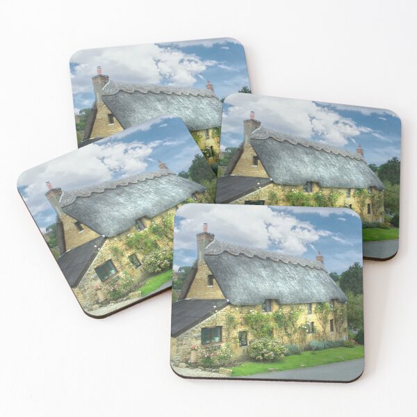 Item preview, Pretty Thatched Cottage  designed and sold by Alisonchambers2.
