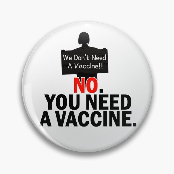Item preview, 'No. You need a Vaccine.' designed and sold by Bako24.