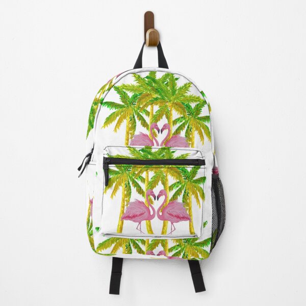 Item preview, Palm Trees and Pink Flamingos designed and sold by MatsonArtDesign.