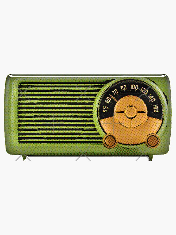 vINtagE RAdIo 2 Sticker For Sale By Geot Redbubble vINtagE RAdIo 2 Sticker For Sale By Geot Redbubble