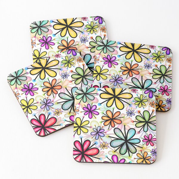 Item preview, Colorful Flower Full Of pattern - colorful flower pattern designed and sold by NewTrendings.