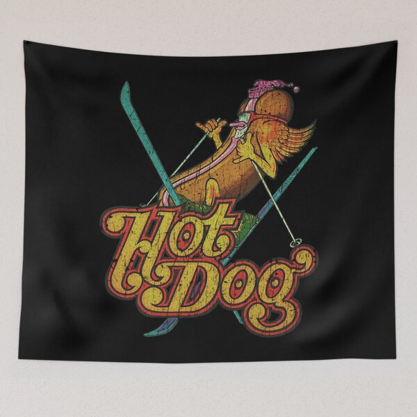 Artikelvorschau, Ski T-ShirtHot Dog Skier 1974 entworfen und verkauft von RutGulli.