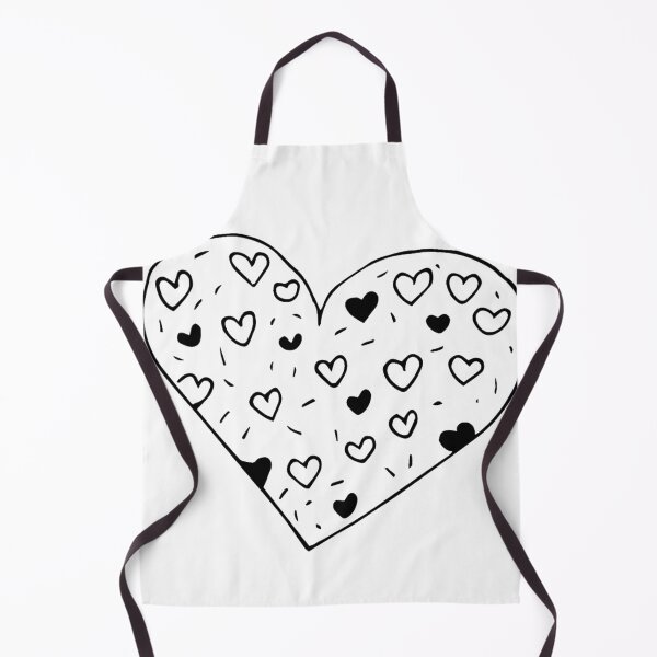 Item preview, hand drawn black heart designed and sold by Sarani Rashmila Malchani.