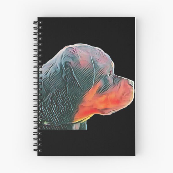 Item preview, Rottweiler head side view Unit designed and sold by Freedomink.