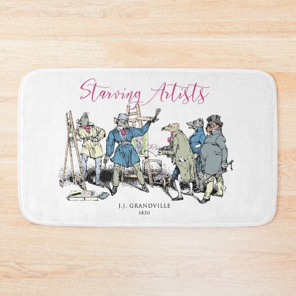 Item preview, J.J. Grandville: Starving Artists designed and sold by ebrawne.