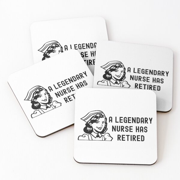 Item preview, A Legendary Nurse Has Retired | vintage designed and sold by SunsetCloud.