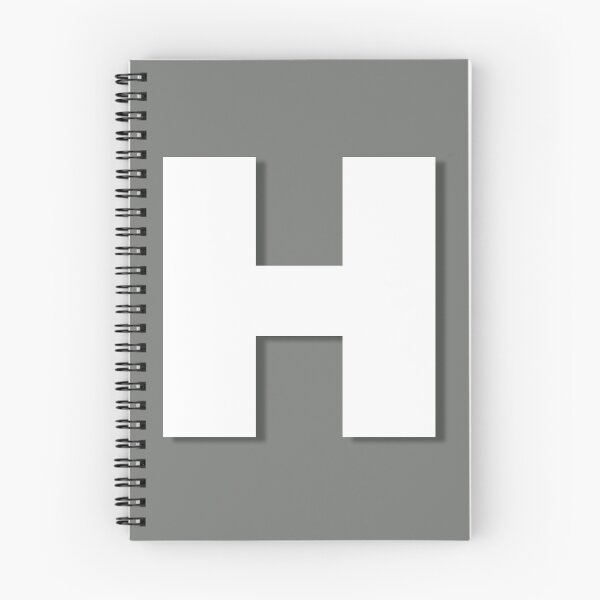 Item preview, Capital Letter H, Minimalistic Father's Day Gift designed and sold by kcaandwu.