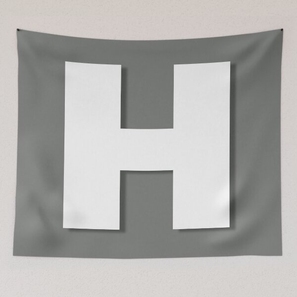 Item preview, Capital Letter H, Minimalistic Father's Day Gift designed and sold by kcaandwu.