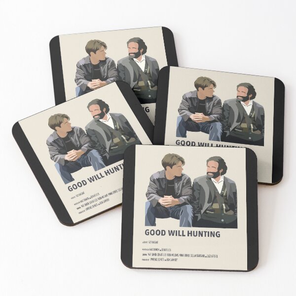 Item preview, The Good Will Hunting Movie Society Poster Illustration Premium designed and sold by HuntingApples.