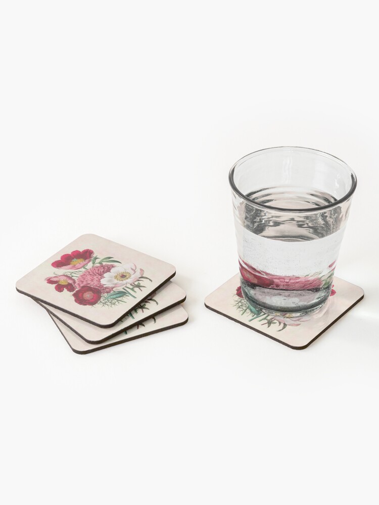 Alternate view of Flower garden Coasters (Set of 4)