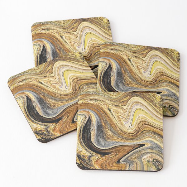 Item preview, Golden Black Acrylic Paint designed and sold by fahadabu.