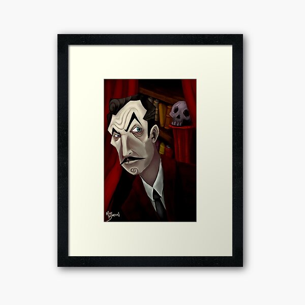 Mr. Vincent Price Framed Art Print