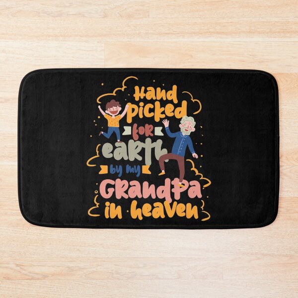 Item preview, Handpicked for Earth by My Grandpa in Heaven | Christian designed and sold by Dancing Dolphin Crafts.