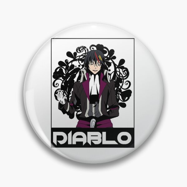 Item preview, That Time I Got Reincarnated As a Slime Diablo Demon Lord Cool Smile  designed and sold by Tamarindrind32.