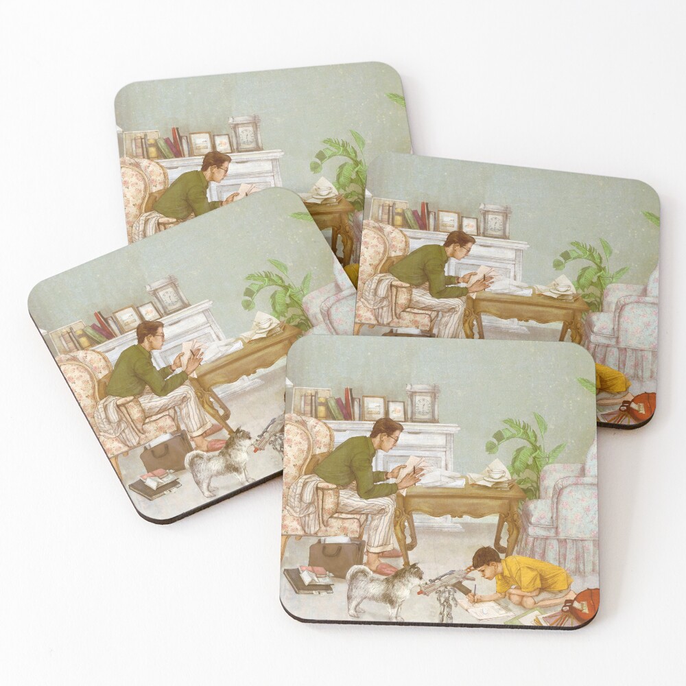 Item preview, Coasters (Set of 4) designed and sold by Heukmi.