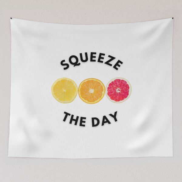 Item preview, Squeeze The Day  designed and sold by PunnyProducts.